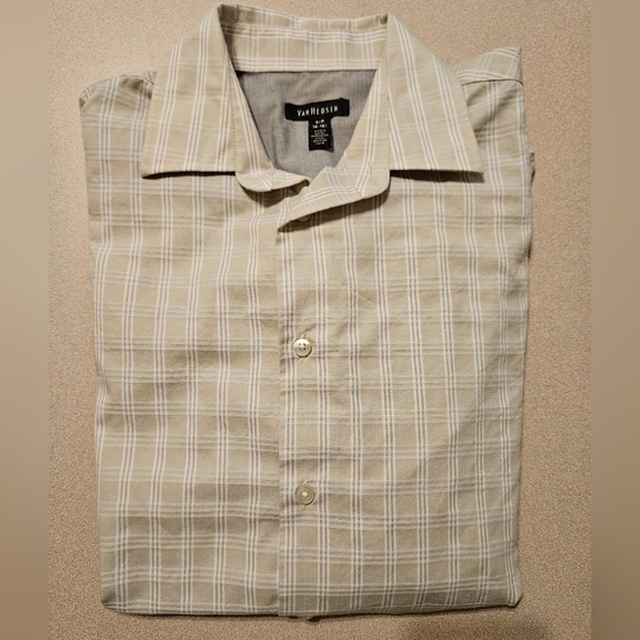 Geoffrey Beene Men's Beige Shirt - Picture 3 of 6